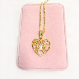 Golden Butterfly Necklace